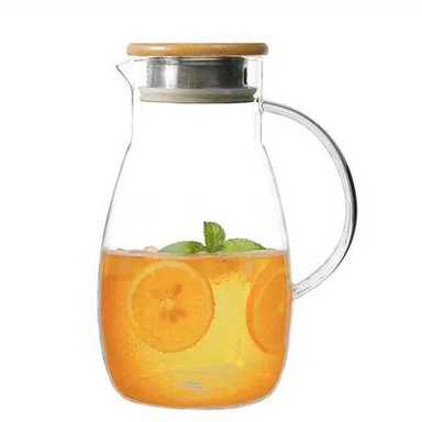 Pitcher Gloine 1700ml le Lids Bambú
